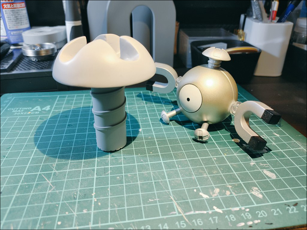 日本黏土達人打造《寶可夢》1 比 1 的「小磁怪」模型，可磁吸、還能發光！ - 電腦王阿達