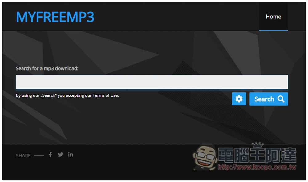 MYFREEMP3 可下載 MP3 音樂的免費線上工具,搜尋歌曲名稱或歌手名字就能找到載點 - 電腦王阿達 MYFREEMP3 可下載 MP3 音樂的免費線上工具,搜尋歌曲名稱或歌手名字就能找到載點 - 電腦王阿達