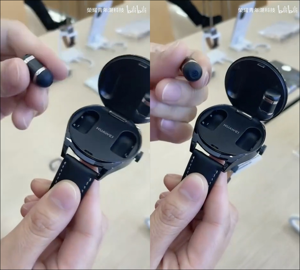 HUAWEI WATCH Buds 智慧手錶真機提前曝光!手錶內藏著一對藍牙耳機 - 電腦王阿達 HUAWEI WATCH Buds 智慧手錶真機提前曝光!手錶內藏著一對藍牙耳機 - 電腦王阿達