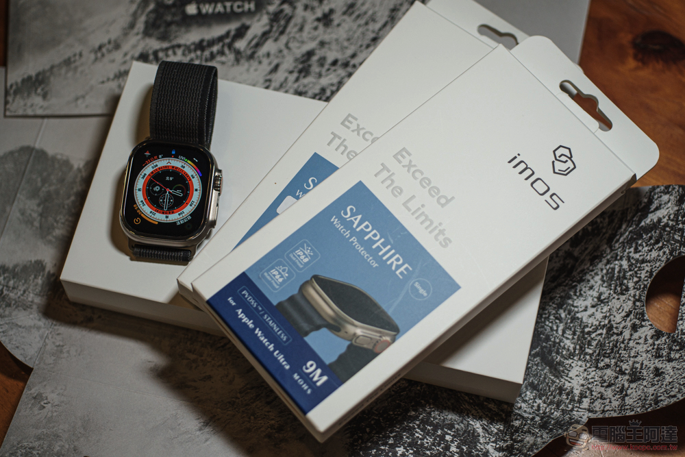 Apple Watch Ultra 超越防護與手感極限的秘密:imos PVDSS 不鏽鋼錶框與藍寶石螢幕貼體驗心得 - 電腦王阿達 Apple Watch Ultra 超越防護與手感極限的秘密:imos PVDSS 不鏽鋼錶框與藍寶石螢幕貼體驗心得 - 電腦王阿達