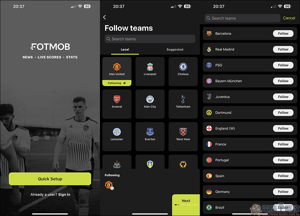 FotMob 免費 App 即時追蹤世足賽比分賽況，支援 iPhone 14 Pro 永遠顯示與動態島顯示 - 電腦王阿達