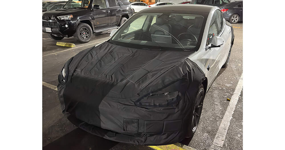 才傳 Tesla Model 3 大改款,原型車就在美國被抓到了! - 電腦王阿達 才傳 Tesla Model 3 大改款,原型車就在美國被抓到了! - 電腦王阿達