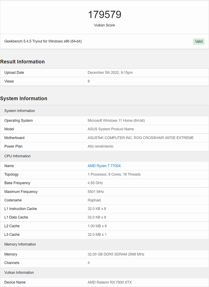AMD Radeon RX 7900 XTX 跑分現身 Geekbench 5,Vulkan 比 RTX 4080 快 20% - 電腦王阿達 AMD Radeon RX 7900 XTX 跑分現身 Geekbench 5,Vulkan 比 RTX 4080 快 20% - 電腦王阿達