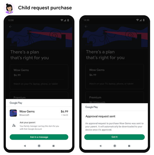 Google Play 商店推出兒童購買核准機制,家長可以選擇是否批准孩子的消費 - 電腦王阿達 Google Play 商店推出兒童購買核准機制,家長可以選擇是否批准孩子的消費 - 電腦王阿達