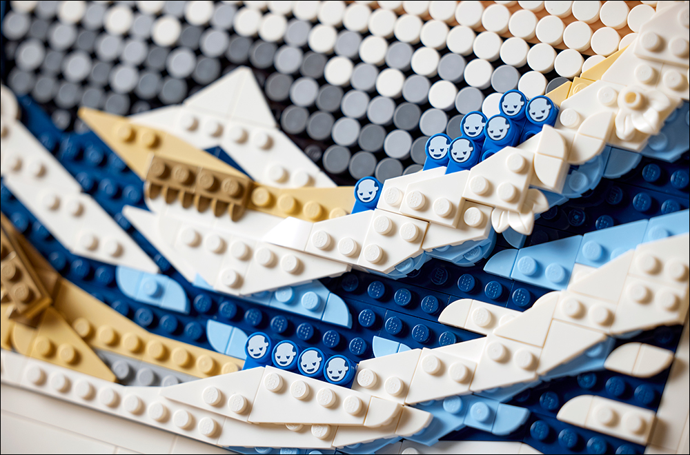 LEGO 樂高推出葛飾北齋日本浮世繪名作《神奈川沖浪裏》積木模型版本 - 電腦王阿達 LEGO 樂高推出葛飾北齋日本浮世繪名作《神奈川沖浪裏》積木模型版本 - 電腦王阿達