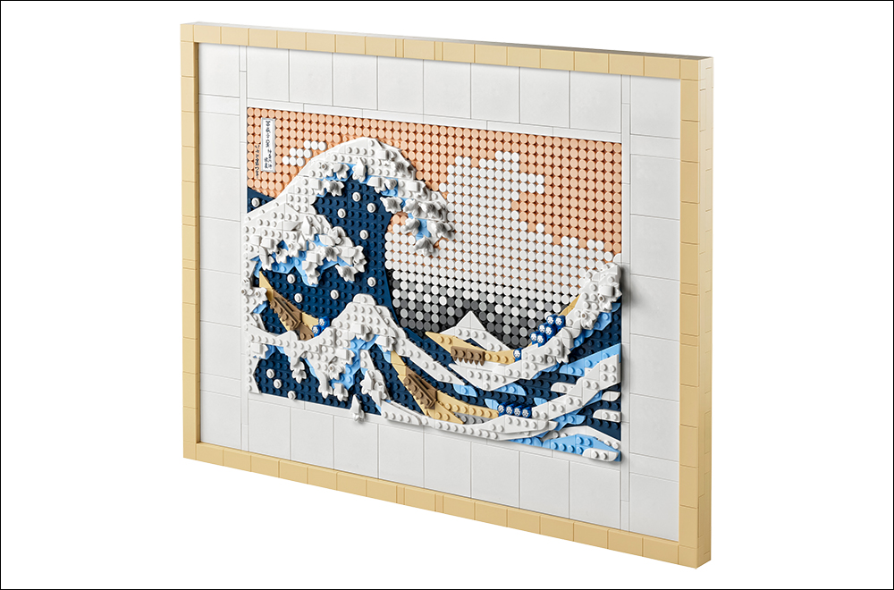 LEGO 樂高推出葛飾北齋日本浮世繪名作《神奈川沖浪裏》積木模型版本 - 電腦王阿達 LEGO 樂高推出葛飾北齋日本浮世繪名作《神奈川沖浪裏》積木模型版本 - 電腦王阿達