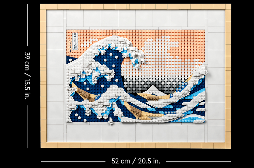 LEGO 樂高推出葛飾北齋日本浮世繪名作《神奈川沖浪裏》積木模型版本 - 電腦王阿達 LEGO 樂高推出葛飾北齋日本浮世繪名作《神奈川沖浪裏》積木模型版本 - 電腦王阿達