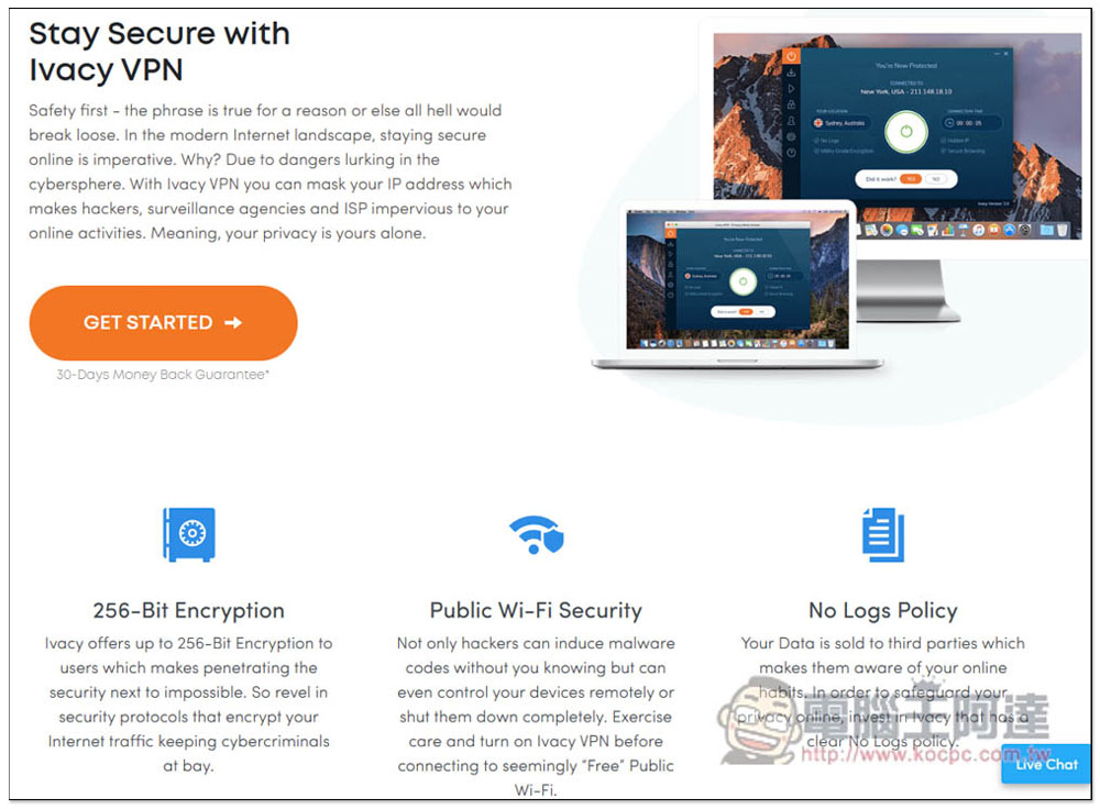 Ivacy VPN 推新年優惠每月 1 美金,教你如何一鍵解鎖千部 Netflix 隱藏影片 - 電腦王阿達 Ivacy VPN 推新年優惠每月 1 美金,教你如何一鍵解鎖千部 Netflix 隱藏影片 - 電腦王阿達