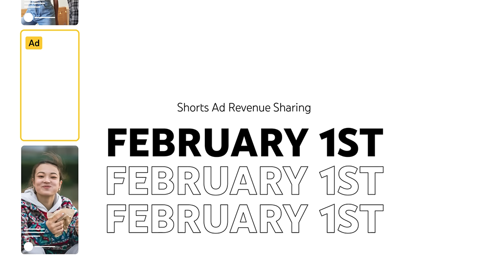 YouTube Shorts 啟動廣告收益 YouTube Shorts 啟動廣告收益