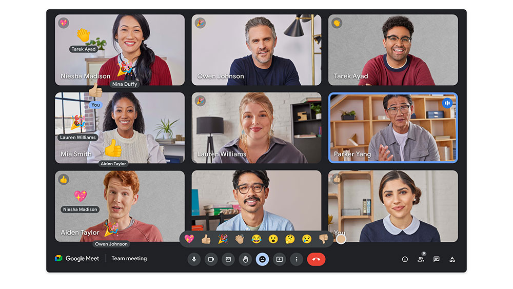 你將可以用 Google Meet 加入 Microsoft Teams 通話 - 電腦王阿達 Google Meet 喜獲表情符號新功能,不用開麥就可以表達個人感受 - 電腦王阿達