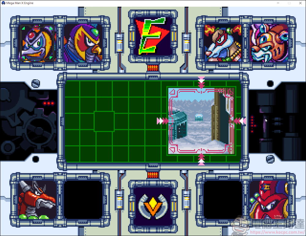 Fan-made Megaman X game, MEGAMAN X - BREAKPOINT FAN GAME - Computer King Ada