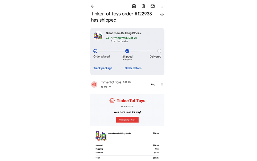 超方便!教你如何啟用 Gmail app 內建的包裹追蹤功能 - 電腦王阿達 超方便!教你如何啟用 Gmail app 內建的包裹追蹤功能 - 電腦王阿達