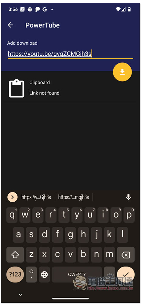 PowerTube - Youtube-dl for Android,貼上網址就能下載 YouTube 影片和音樂的免費 App - 電腦王阿達 PowerTube - Youtube-dl for Android,貼上網址就能下載 YouTube 影片和音樂的免費 App - 電腦王阿達
