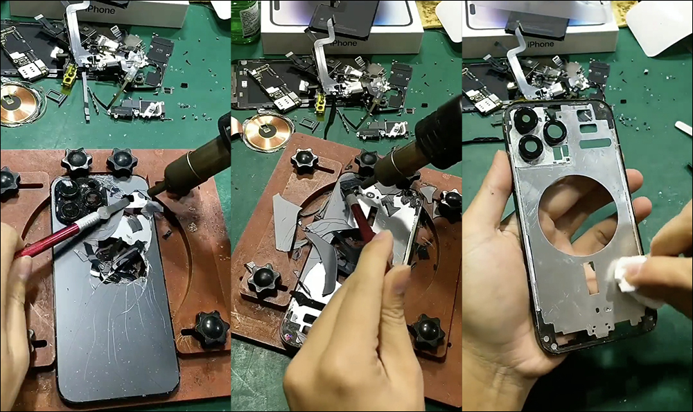 國外玩家改造透明背蓋版 iPhone 14 Pro Max - 電腦王阿達 國外玩家改造透明背蓋版 iPhone 14 Pro Max - 電腦王阿達