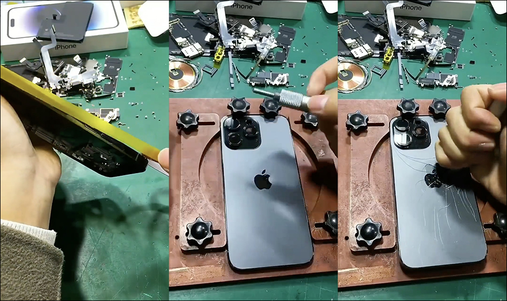 國外玩家改造透明背蓋版 iPhone 14 Pro Max - 電腦王阿達 國外玩家改造透明背蓋版 iPhone 14 Pro Max - 電腦王阿達