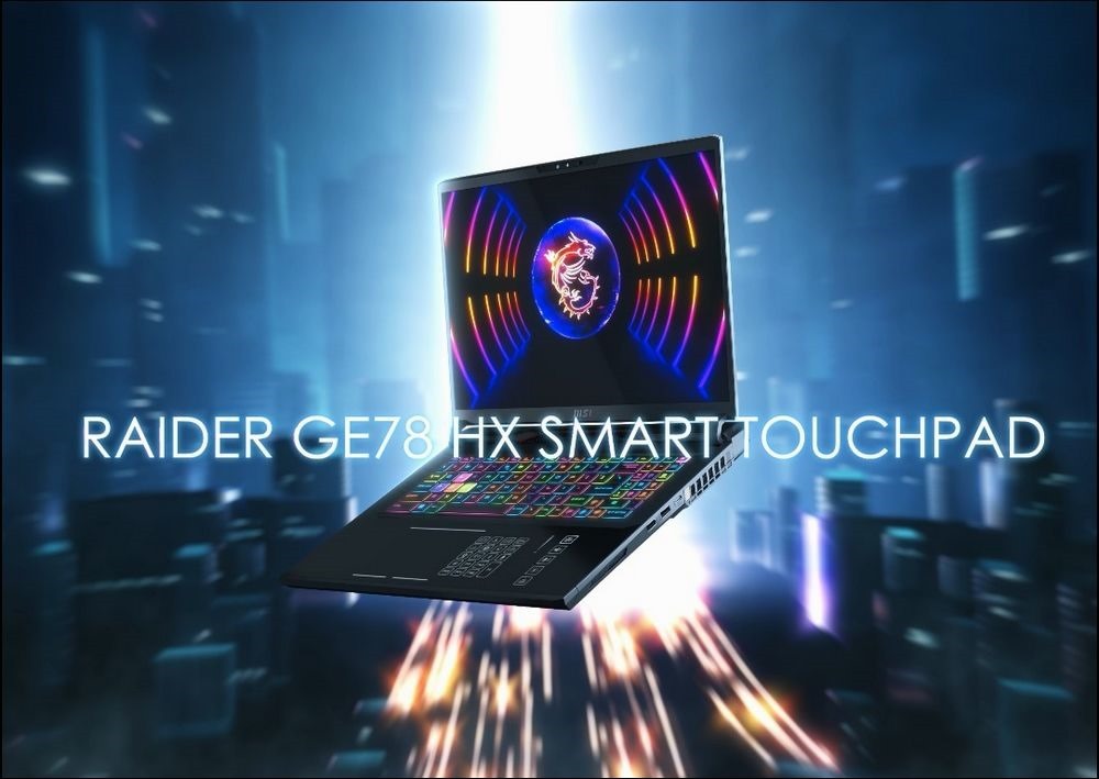 05_Raider GE78 HX未來也將推出搭載創新智慧觸控板的特別版本