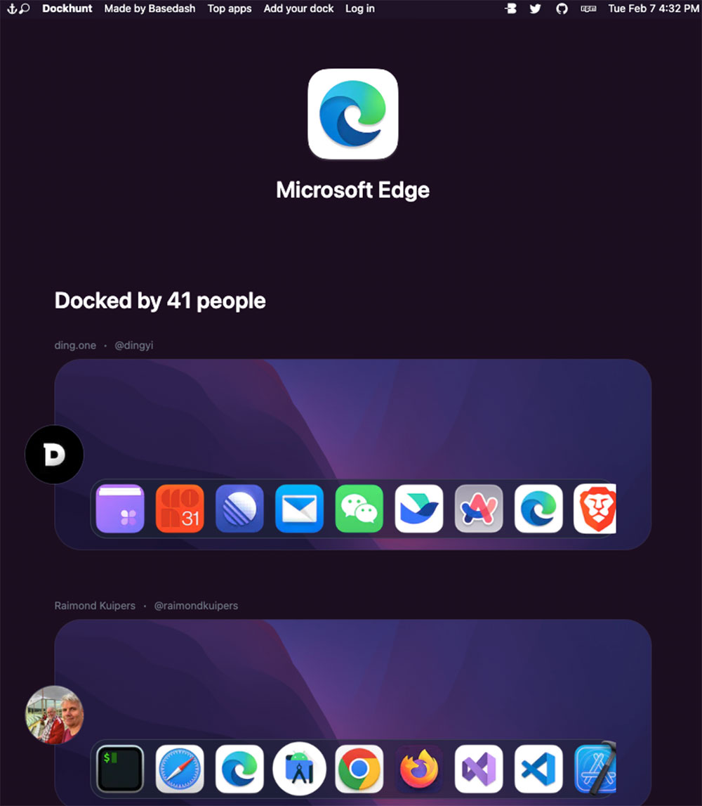 Dockhunt 網站可讓你觀摩別人的 MacOS Dock,還能發現新應用 - 電腦王阿達 Dockhunt 網站可讓你觀摩別人的 MacOS Dock,還能發現新應用 - 電腦王阿達