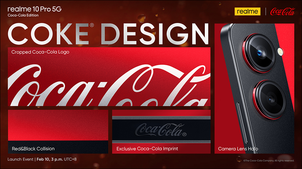 最受歡迎快樂水!realme 10 Pro 可口可樂聯名限定版 Coca-Cola Edition 動眼看, realmeow 限定公仔同步亮相! - 電腦王阿達 最受歡迎快樂水!realme 10 Pro 可口可樂聯名限定版 Coca-Cola Edition 動眼看, realmeow 限定公仔同步亮相! - 電腦王阿達