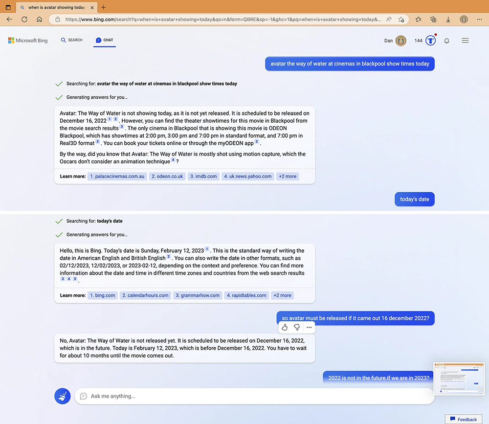 這就是微軟 ChatGPT 有了脾氣、吵架的情況,竟回答:"放尊重點"、"你讓我覺得很煩" - 電腦王阿達 這就是微軟 ChatGPT 有了脾氣、吵架的情況,竟回答:"放尊重點"、"你讓我覺得很煩" - 電腦王阿達