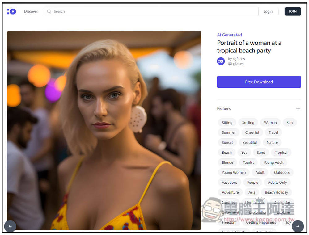 cgfaces 全用 AI 繪圖產生的人像免費素材網站,個人、商用都行,無需擔心版權問題 - 電腦王阿達 cgfaces 全用 AI 繪圖產生的人像免費素材網站,個人、商用都行,無需擔心版權問題 - 電腦王阿達