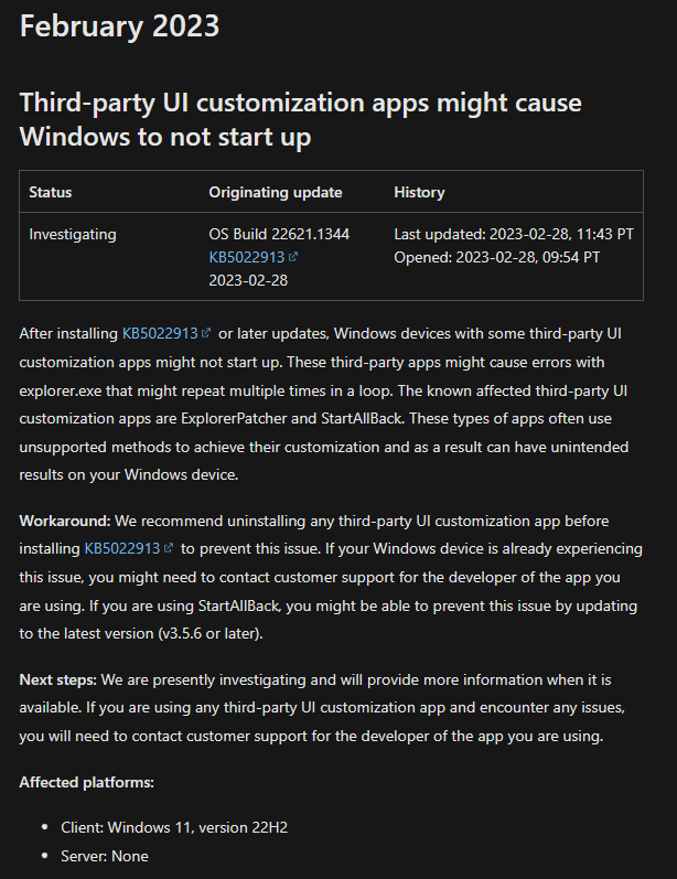 還沒升級 Windows 11 最新版的人先等等(可體驗搜尋列 Bing AI),微軟確認某些電腦可能無法正常啟動 - 電腦王阿達 還沒升級 Windows 11 最新版的人先等等(可體驗搜尋列 Bing AI),微軟確認某些電腦可能無法正常啟動 - 電腦王阿達