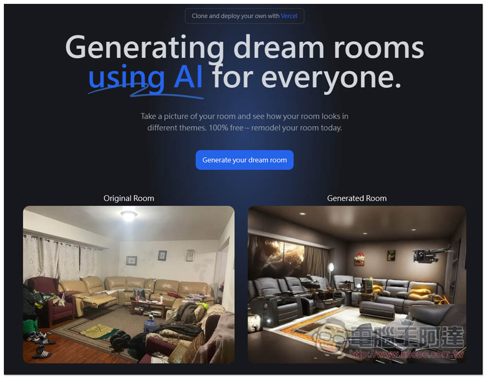 roomGPT.io 上傳照片就能產生客廳、房間裝潢後的模樣,有各種風格選擇 - 電腦王阿達 roomGPT.io 上傳照片就能產生客廳、房間裝潢後的模樣,有各種風格選擇 - 電腦王阿達