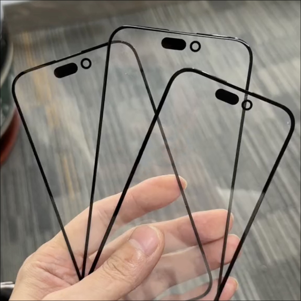 iPhone 15 Pro 玻璃保護貼洩露!揭示採用超薄螢幕邊框,同時還有固態按鍵的新消息 - 電腦王阿達 iPhone 15 Pro 玻璃保護貼洩露!揭示採用超薄螢幕邊框,同時還有固態按鍵的新消息 - 電腦王阿達
