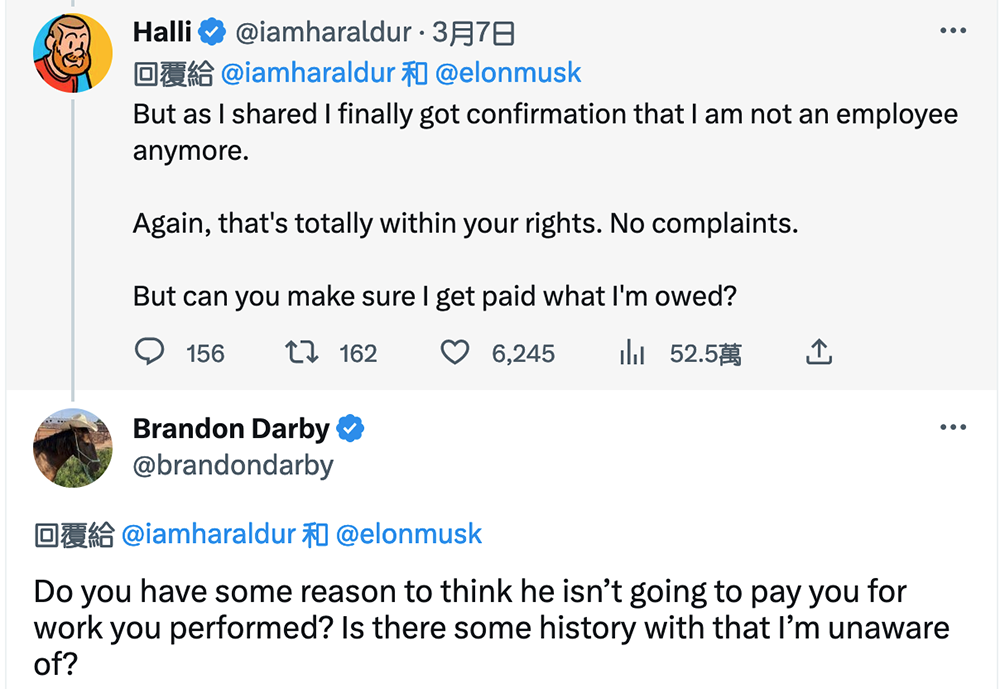推特員工被裁了 9 天還得標註 Elon Musk 才能獲得確認?瞬間引爆強烈抨擊 - 電腦王阿達 推特員工被裁了 9 天還得標註 Elon Musk 才能獲得確認?瞬間引爆強烈抨擊 - 電腦王阿達