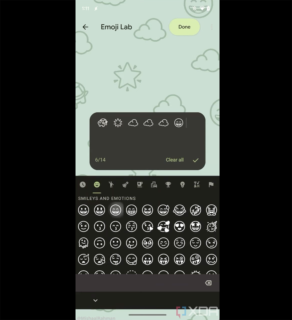 Android 14 Emoji Lab 創意表情符號桌布功能被搶先玩了(影片) - 電腦王阿達 Android 14 Emoji Lab 創意表情符號桌布功能被搶先玩了(影片) - 電腦王阿達