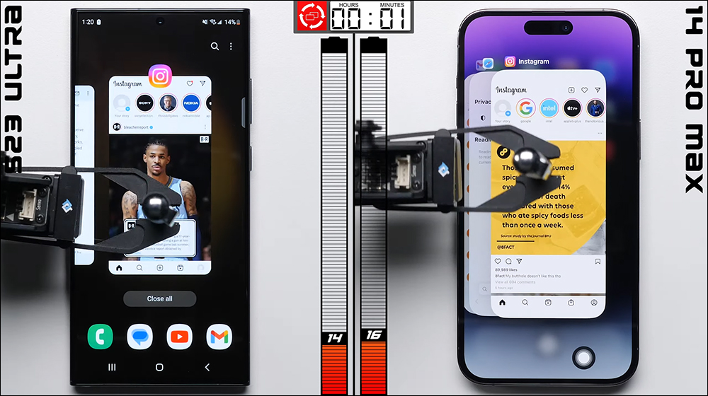 iPhone 14 Pro Max 與三星 Galaxy S23 Ultra 電力續航大對決,更持久的是它 - 電腦王阿達 iPhone 14 Pro Max 與三星 Galaxy S23 Ultra 電力續航大對決,更持久的是它 - 電腦王阿達