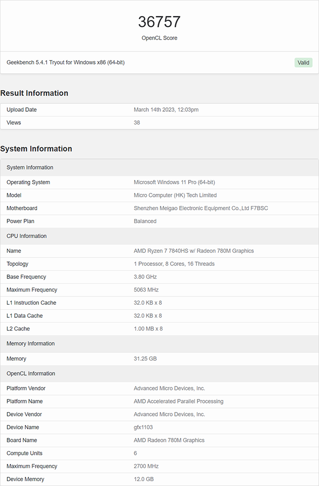 AMD 新一代 Radeon 780M 入門內顯 iGPU 跑分洩漏,跟 GTX 1650 和 RX 480 相當 - 電腦王阿達 AMD 新一代 Radeon 780M 入門內顯 iGPU 跑分洩漏,跟 GTX 1650 和 RX 480 相當 - 電腦王阿達