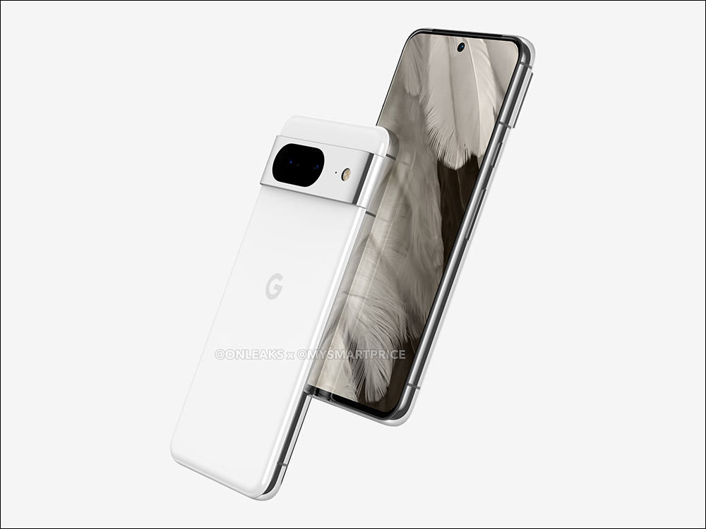 Google Pixel 8 外觀渲染釋出!傳將搭載 6.2 吋平面窄邊框平面螢幕、Google Tensor G3 晶片 - 電腦王阿達 Google Pixel 8 外觀渲染釋出!傳將搭載 6.2 吋平面窄邊框平面螢幕、Google Tensor G3 晶片 - 電腦王阿達