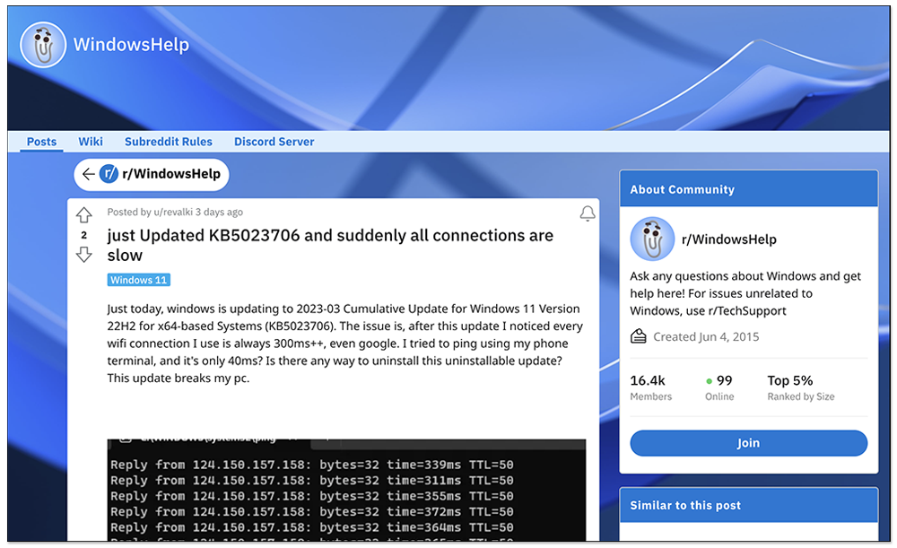 請暫緩 Windows 11 March 2023 更新,國外傳出現 SSD 速度大降、藍畫面、奇怪的錯誤訊息 - 電腦王阿達 請暫緩 Windows 11 March 2023 更新,國外傳出現 SSD 速度大降、藍畫面、奇怪的錯誤訊息 - 電腦王阿達