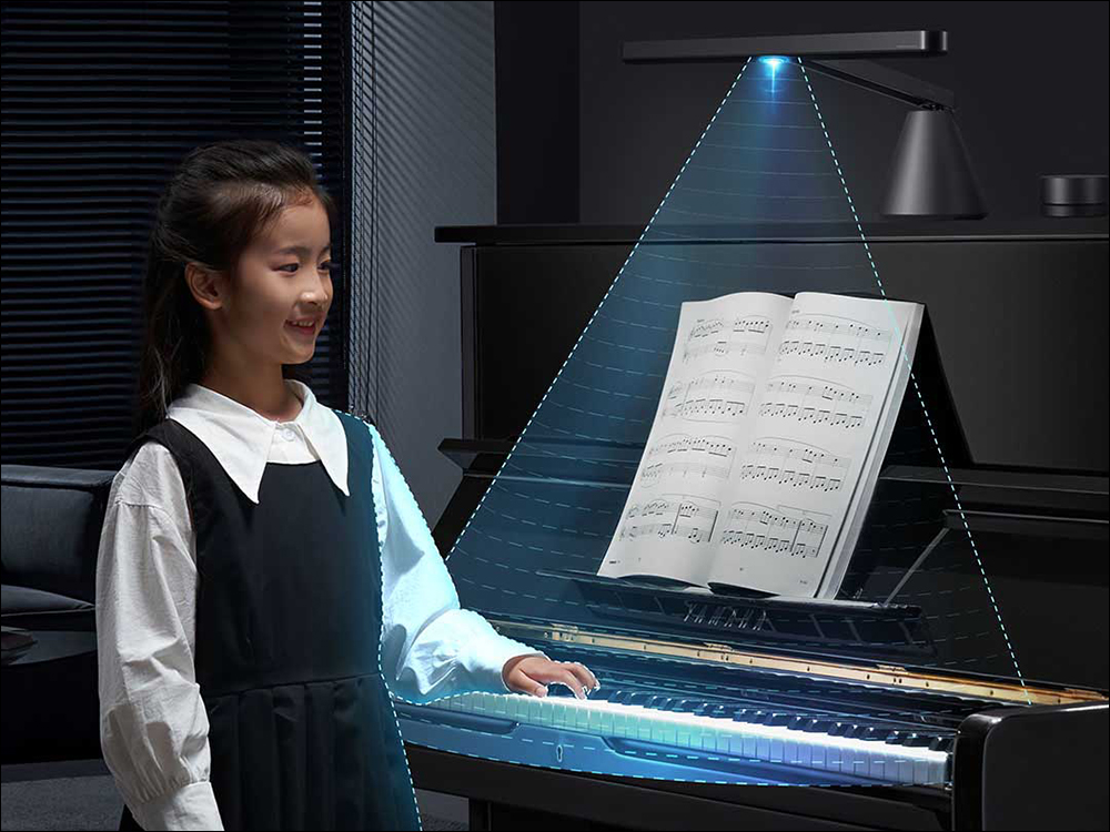 小米米家智慧鋼琴燈眾籌推出：不僅燈光很有儀式感，居然能統計練琴時長 - 電腦王阿達