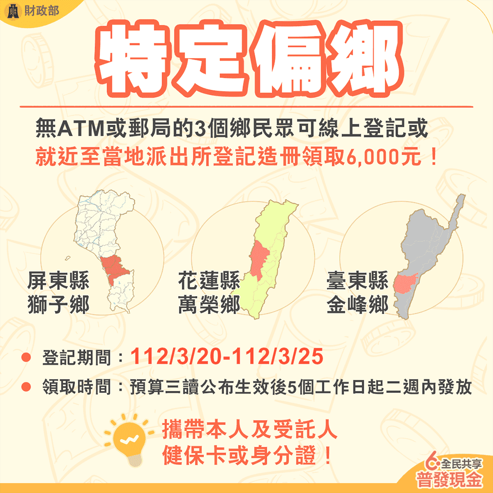 全民共享普發現金官網上線 「登記入帳」前5日採身分證或居留證尾數分流 - 電腦王阿達 全民共享普發現金官網上線 「登記入帳」前5日採身分證或居留證尾數分流 - 電腦王阿達