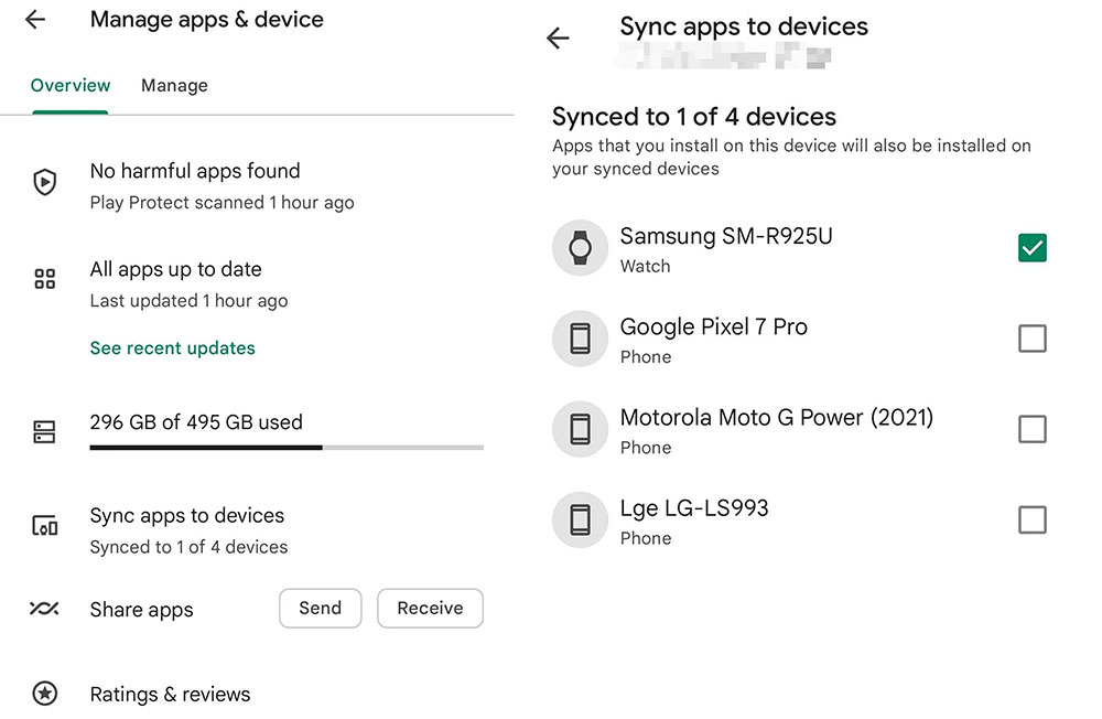 The Google Play Store has launched a cross-device sync app option, making it easier for multi-device users - Computer King Ada
