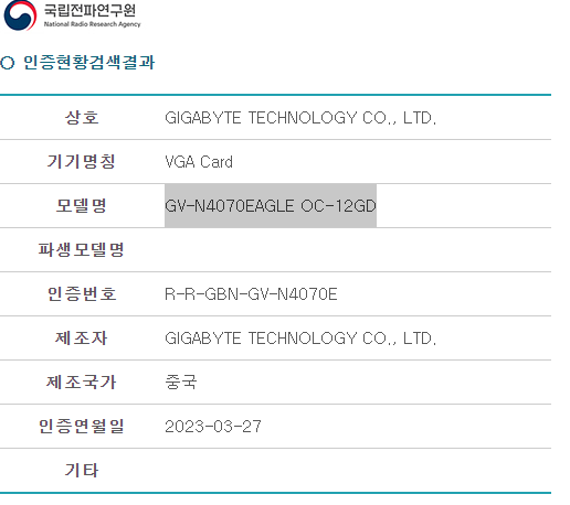 微星和技嘉的 GeForce RTX 4070 確定具備 12GB 記憶體,EEC 現身 9 款型號 - 電腦王阿達 微星和技嘉的 GeForce RTX 4070 確定具備 12GB 記憶體,EEC 現身 9 款型號 - 電腦王阿達