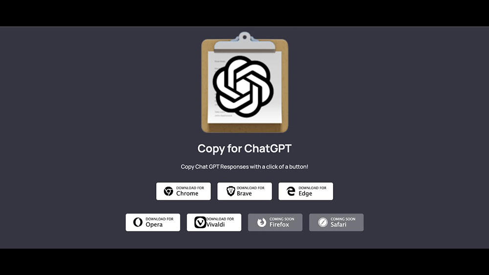 Copy for Chat GPT 擴充功能,為 ChatGPT 加入一鍵複製回答內容按鈕,也支援快捷鍵 - 電腦王阿達 Copy for Chat GPT 擴充功能,為 ChatGPT 加入一鍵複製回答內容按鈕,也支援快捷鍵 - 電腦王阿達
