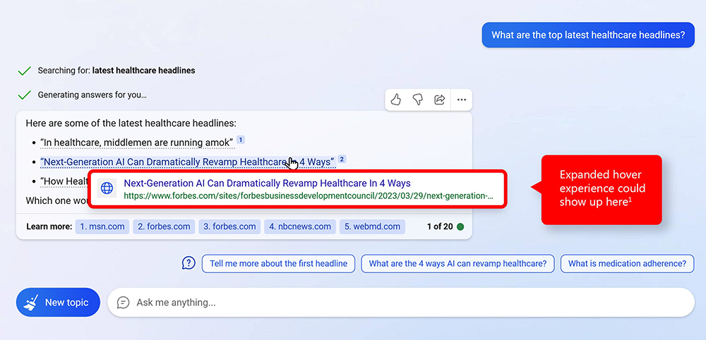 對如何利用 Bing / ChatGPT 的 AI 搜尋引擎來廣告營利,微軟已經有了初步的想法(編輯觀點) - 電腦王阿達 對如何利用 Bing / ChatGPT 的 AI 搜尋引擎來廣告營利,微軟已經有了初步的想法(編輯觀點) - 電腦王阿達