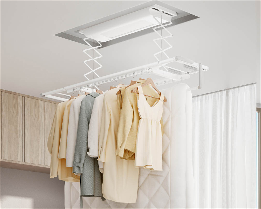 小米米家智慧晾衣機 1S 推出:採用隱藏式晾衣桿設計、具備廣域 LED 照明和 35 公斤承重 - 電腦王阿達 小米米家智慧晾衣機 1S 推出:採用隱藏式晾衣桿設計、具備廣域 LED 照明和 35 公斤承重 - 電腦王阿達
