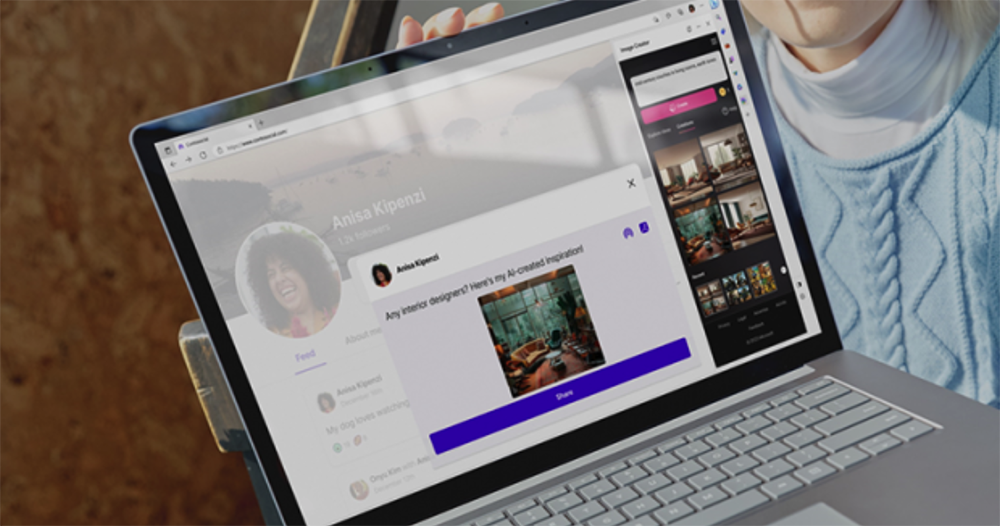 Image Creator 正式來到 Edge 瀏覽器 Image Creator 正式來到 Edge 瀏覽器