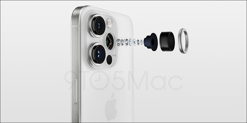外媒釋出 iPhone 15 Pro 系列最完整的高清晰渲染圖,揭示了新的按鈕、巨大的相機凸起、顏色等更新 - 電腦王阿達 外媒釋出 iPhone 15 Pro 系列最完整的高清晰渲染圖,揭示了新的按鈕、巨大的相機凸起、顏色等更新 - 電腦王阿達