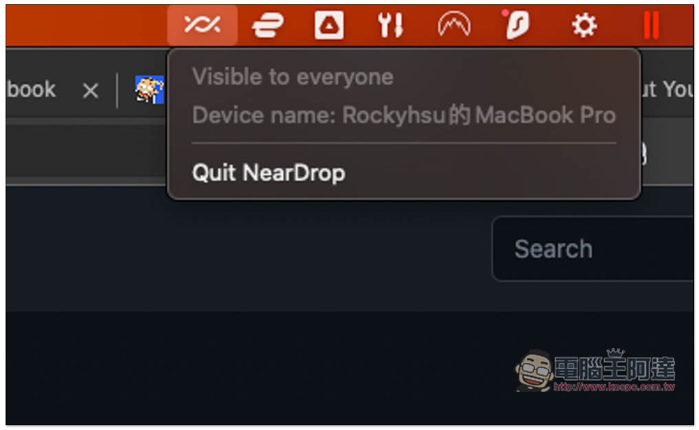 NearDrop 實現 Android 也能使用鄰近分享功能，無線分享檔案至 macOS - 電腦王阿達