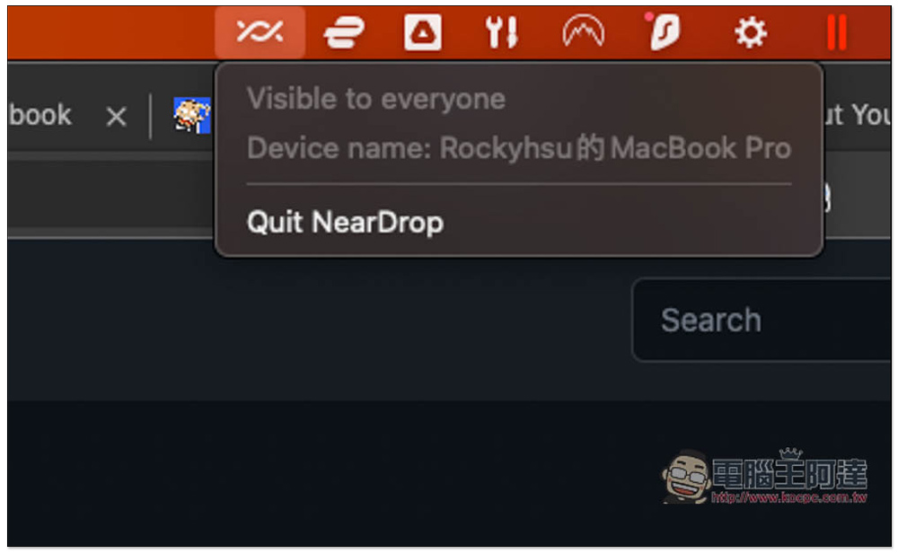 NearDrop 實現 Android 也能使用鄰近分享功能,無線分享檔案至 macOS - 電腦王阿達 NearDrop 實現 Android 也能使用鄰近分享功能,無線分享檔案至 macOS - 電腦王阿達