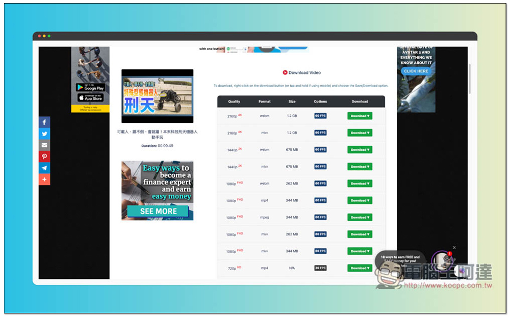 Youtube4KDownloader 功能最全面的網路影音下載免費工具!最高 4K 畫質、提供剪輯、多種影片和音訊格式(支援超過 1000 個網站) - 電腦王阿達 Youtube4KDownloader 功能最全面的網路影音下載免費工具!最高 4K 畫質、提供剪輯、多種影片和音訊格式(支援超過 1000 個網站) - 電腦王阿達