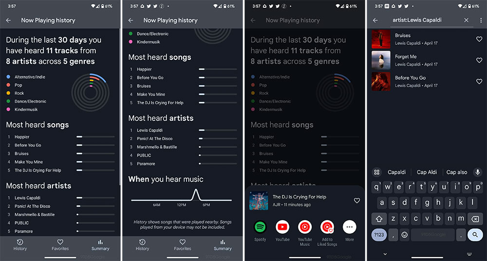 Google 將在聽聲辨曲功能中加入聆聽統計數據 - 電腦王阿達 Google 將在聽聲辨曲功能中加入聆聽統計數據 - 電腦王阿達