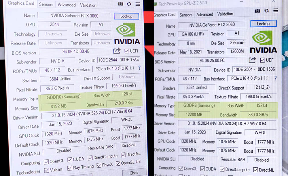 國外硬體大神將 RTX 3060 8GB 版魔改至 12GB 記憶體,Unigine 1080p Extreme 測試獲 22% 提升 - 電腦王阿達 國外硬體大神將 RTX 3060 8GB 版魔改至 12GB 記憶體,Unigine 1080p Extreme 測試獲 22% 提升 - 電腦王阿達