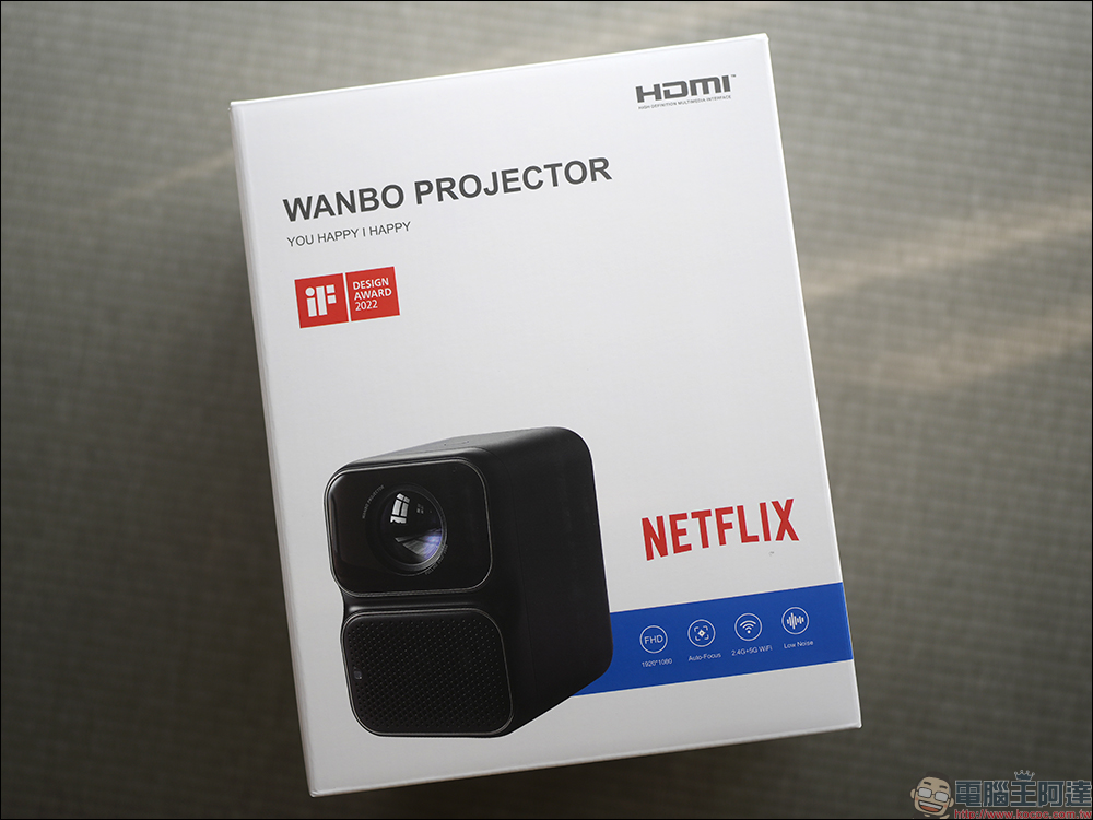 萬播 Wanbo 智慧投影機 TT 開箱|Netflix 正版授權、650ANSI流明、開機自動對焦、杜比音效,小投影大視野、把電影院帶回家! - 電腦王阿達 萬播 Wanbo 智慧投影機 TT 開箱|Netflix 正版授權、650ANSI流明、開機自動對焦、杜比音效,小投影大視野、把電影院帶回家! - 電腦王阿達