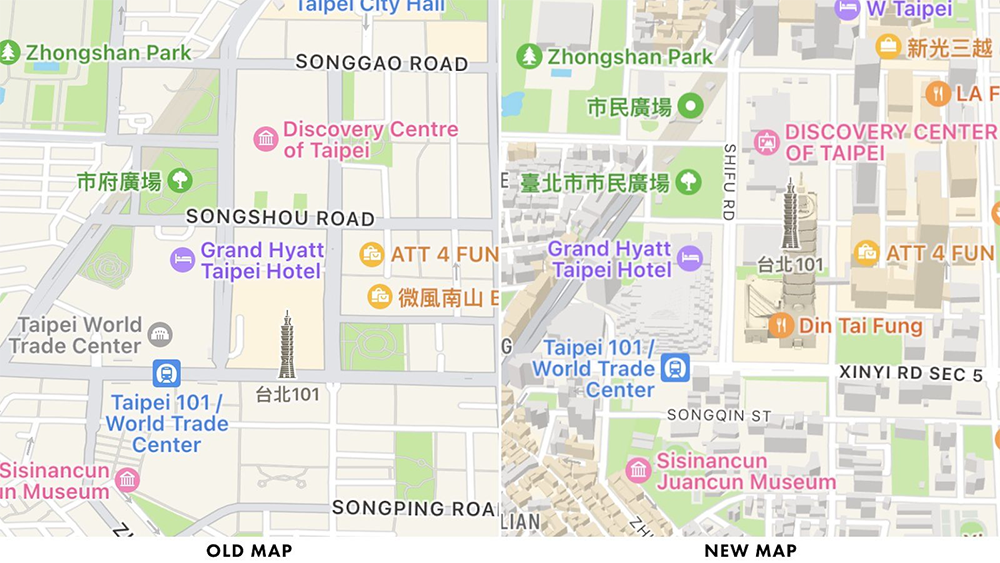 台灣版 Apple 地圖就要支援 3D 顯示了！ - 電腦王阿達
