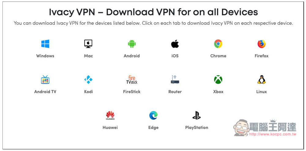 Ivacy VPN 終身版 60 美金買斷最後機會!最強 Netflix 解鎖隱藏影片能力,8 大特色整理給你 - 電腦王阿達 Ivacy VPN 終身版 60 美金買斷最後機會!最強 Netflix 解鎖隱藏影片能力,8 大特色整理給你 - 電腦王阿達